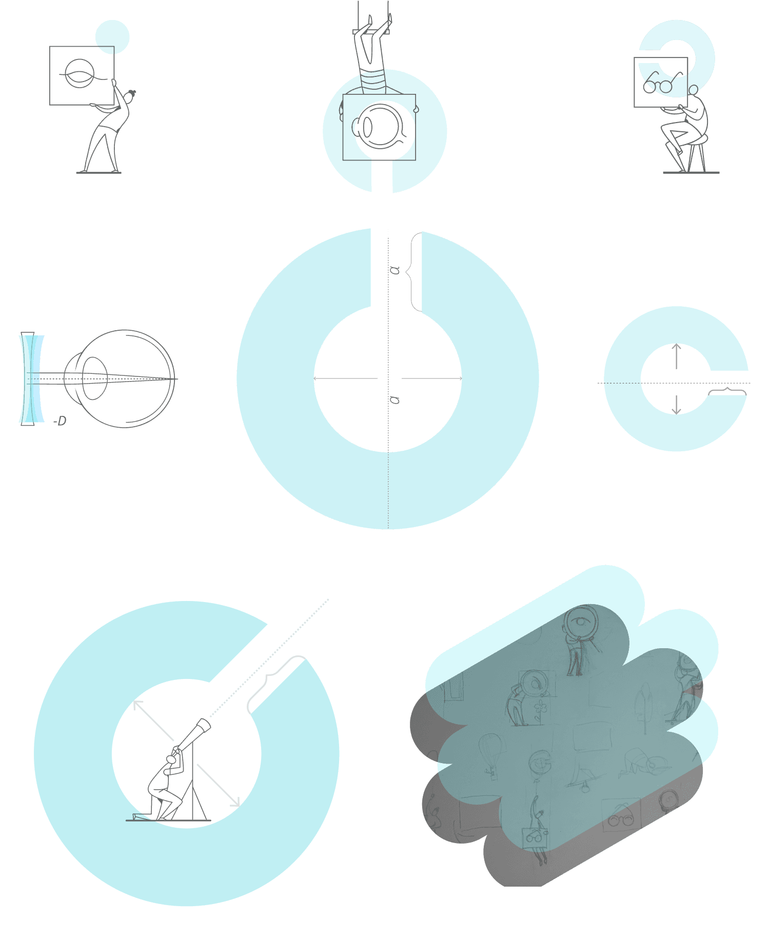 UI design illustrations