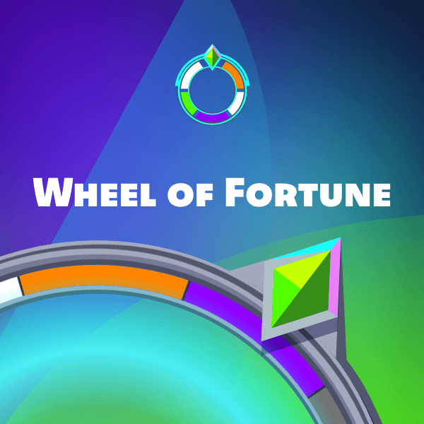 2d illustration / covers for games / wheel of fortune