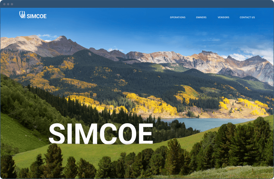 Simcoe internal workflow automation platform interface
