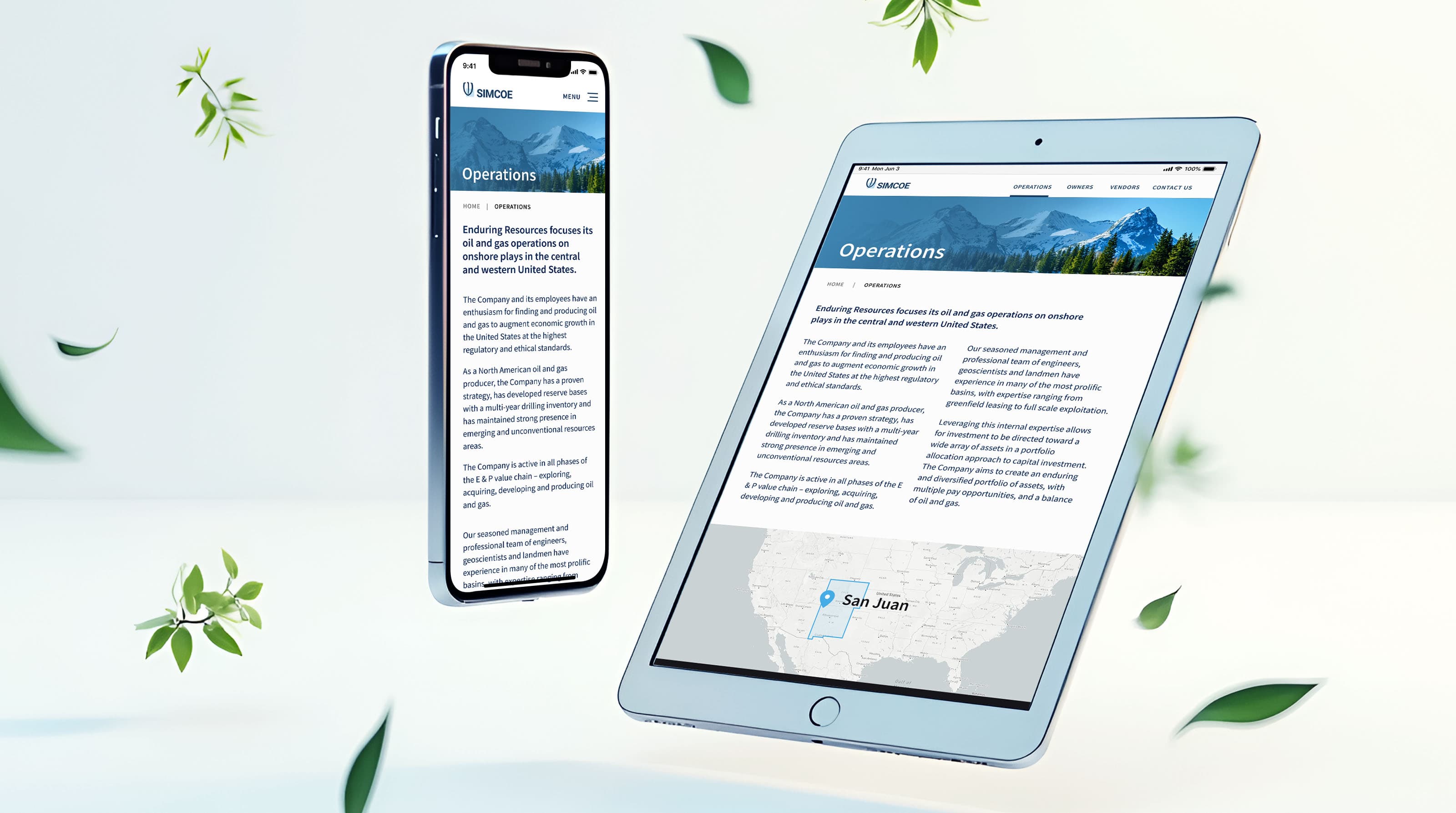 ui design / phone and tablet